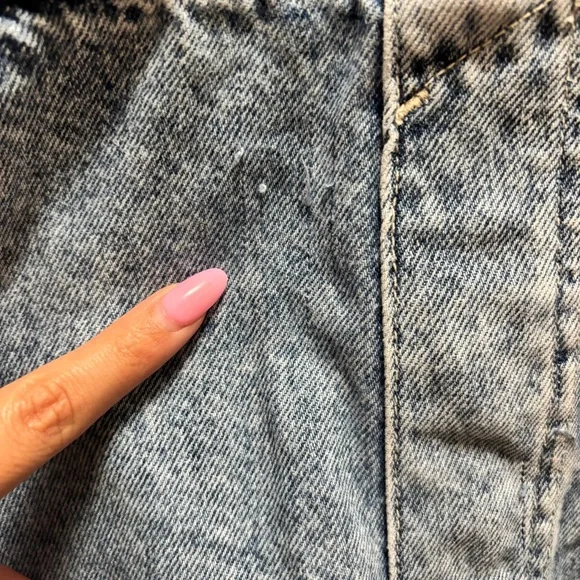 Free People We The Free Ziggy Denim Overalls Size Large - Picture 5 of 14